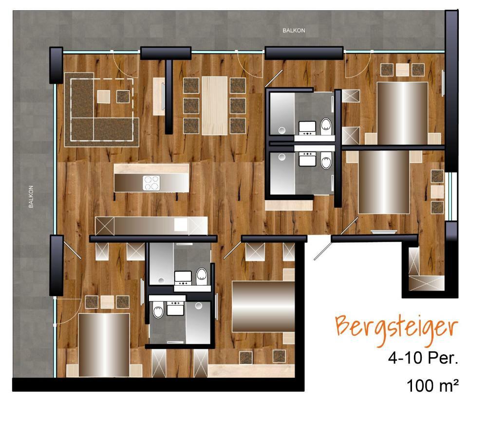 C(h)illas Appartements Kappl  Esterno foto
